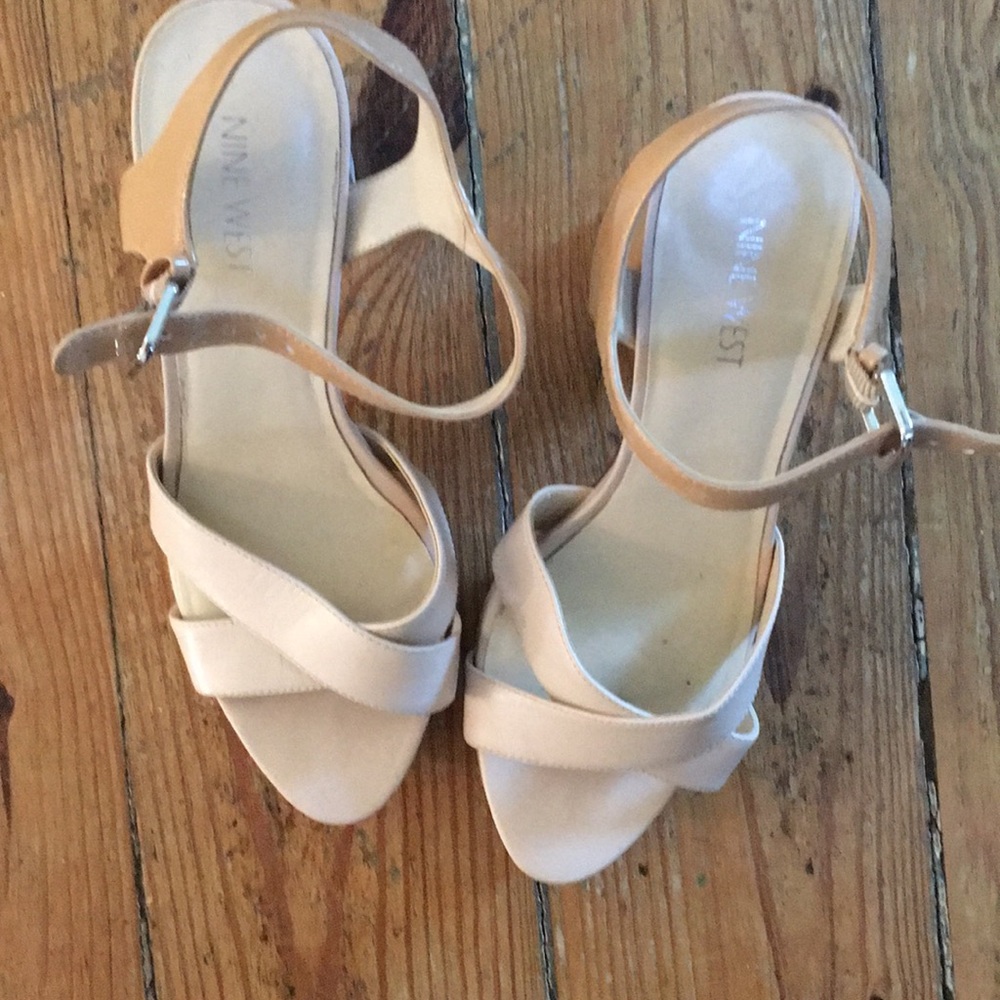 Nine West high heel sandals